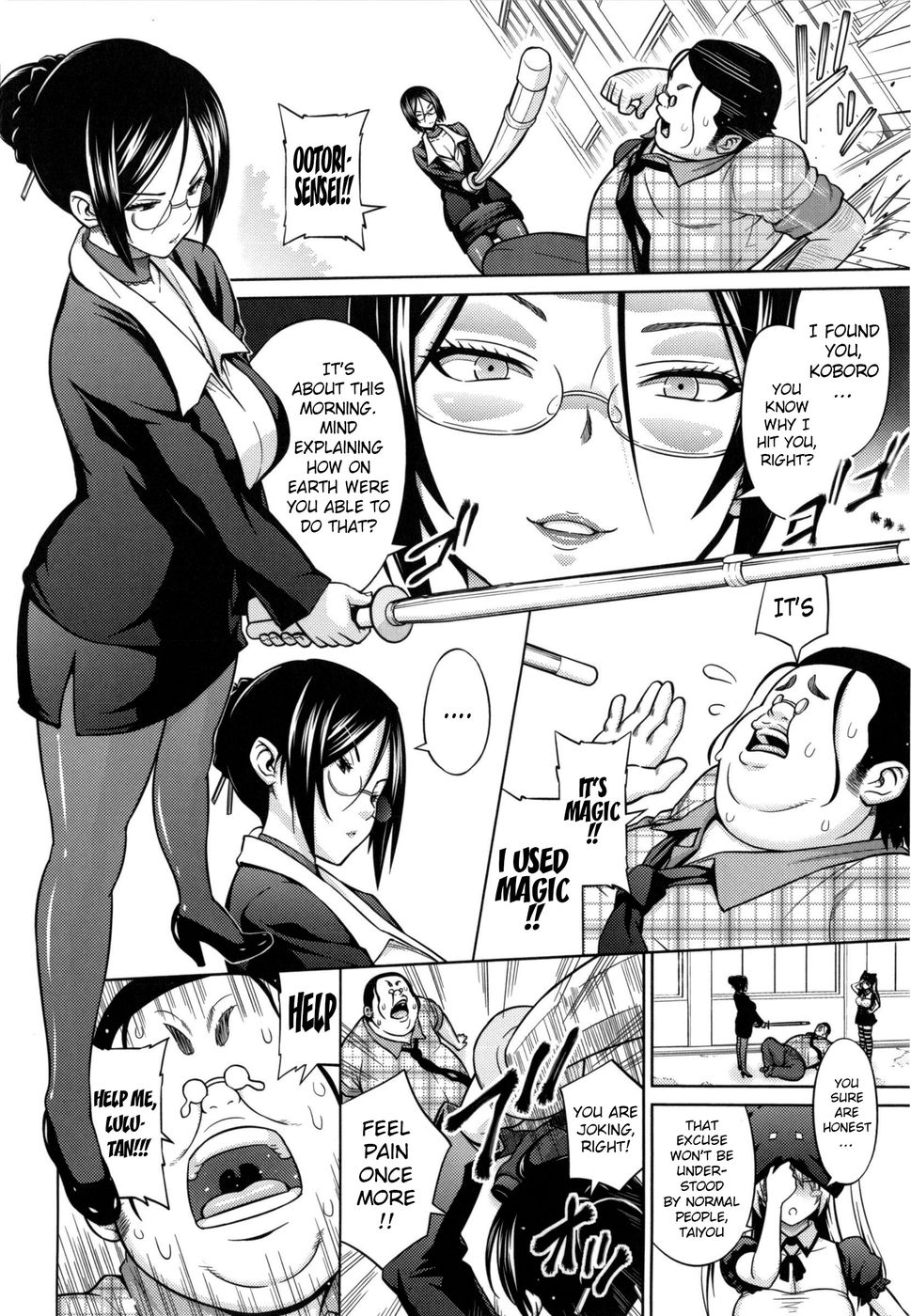 Hentai Manga Comic-Sun to Witch-Chapter 3-4